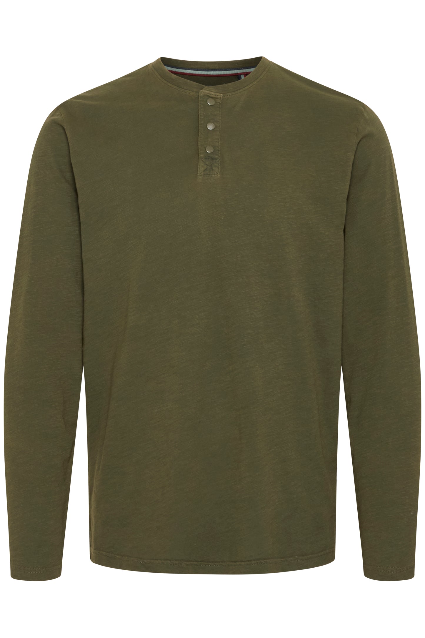 FQ1924 Grandad Long Sleeve Tee -  Forest Night