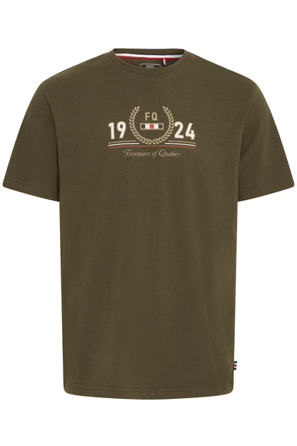 FQ1924 Fort Logo Tee - Forest Night