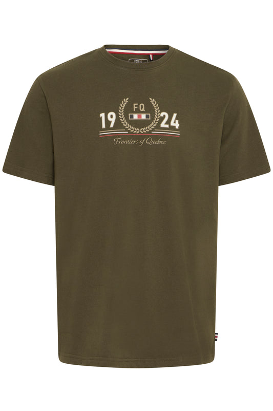 FQ1924 Fort Logo Tee - Forest Night
