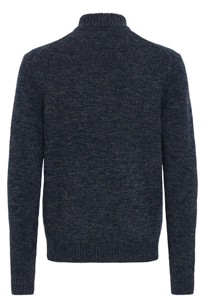 FQ1924 Colwood Knit Half Zip- Salute Navy Melange