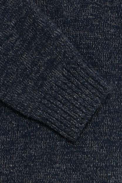 FQ1924 Colwood Knit Half Zip- Salute Navy Melange