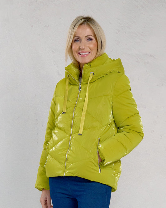 Deck Short Padded Coat -Citrus