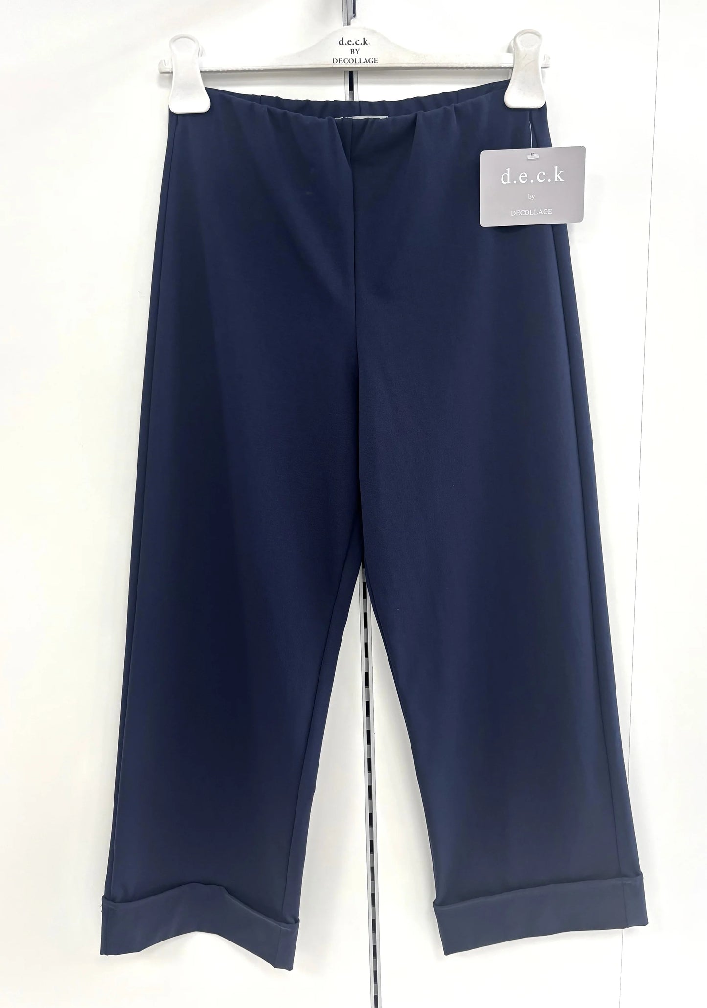 Deck Cuffed Trouser - Navy