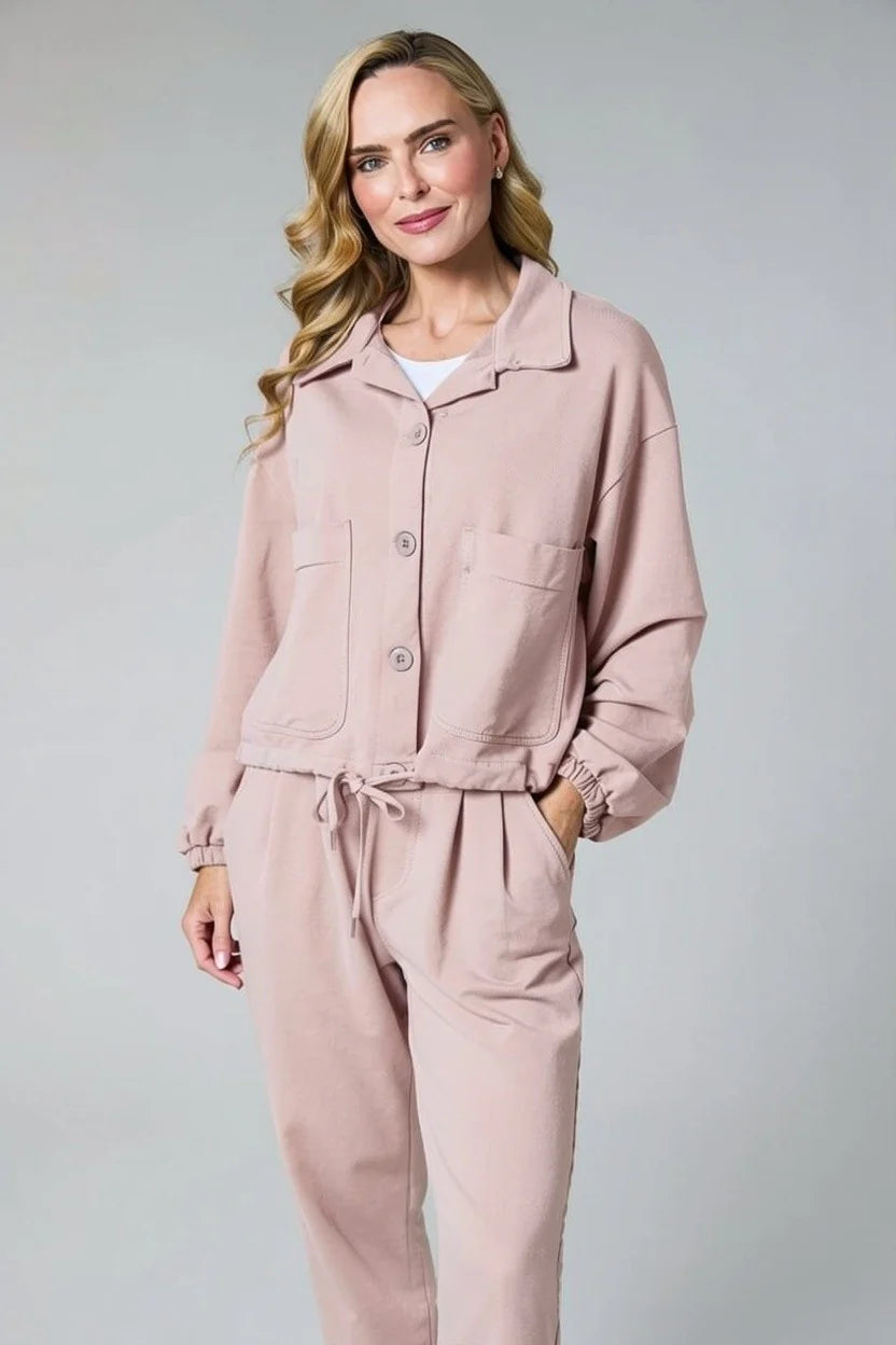 Deck Patch Pocket Jacket - Rose