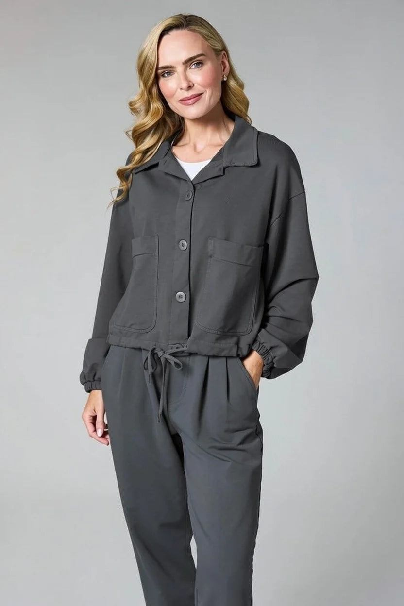 Deck Patch Pocket Jacket - Slate