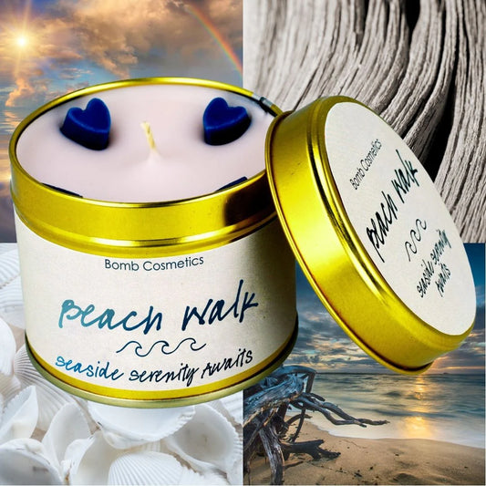 Bomb Cosmetics Beach Walk Tin Candle