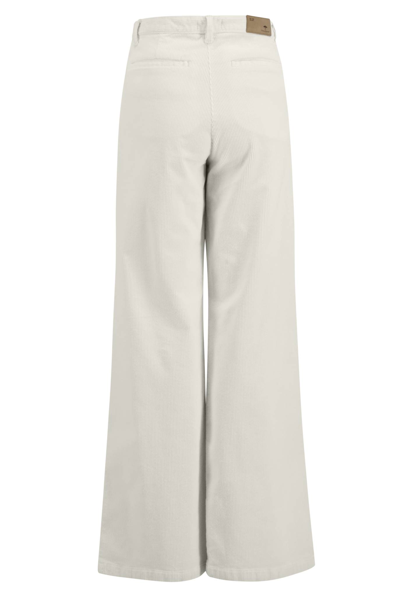Fynch Hatton Wide leg Corduroy Trousers - Off-White