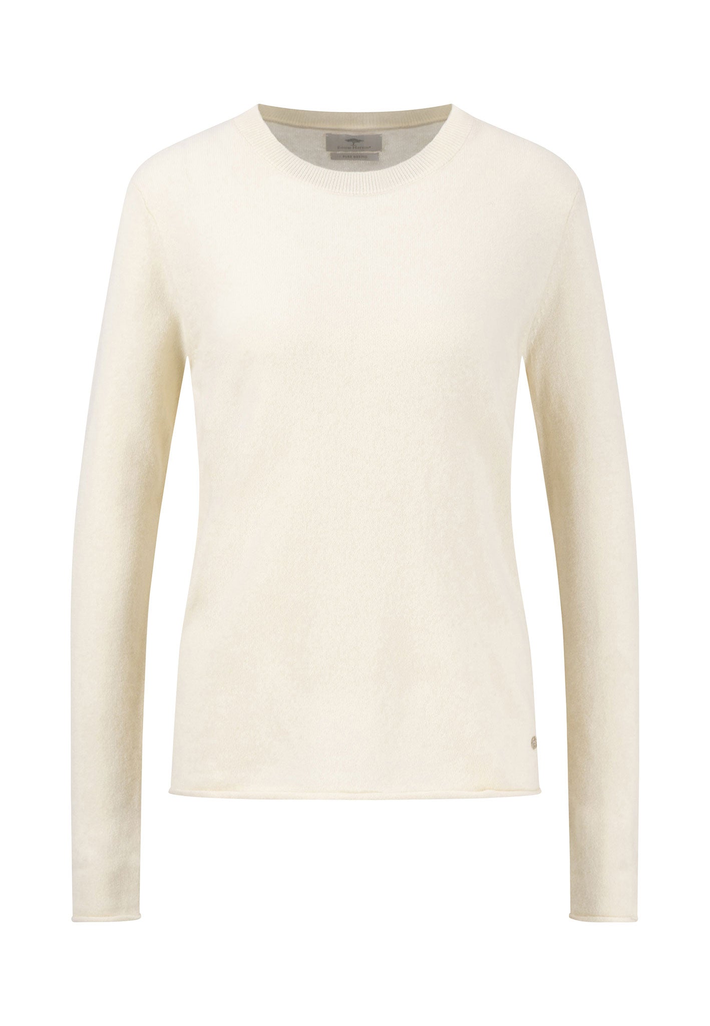 Fynch Hatton Merino Wool Sweater - Off White