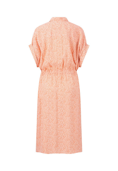 Fynch Hatton Drawstring Dress - Coral