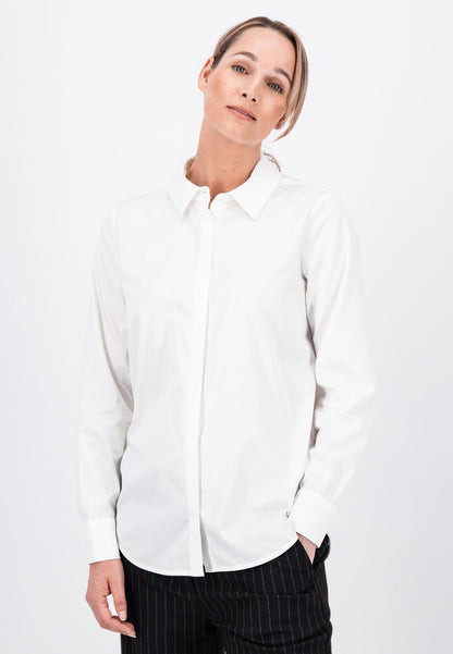 Fynch Hatton Long Sleeved Shirt - White