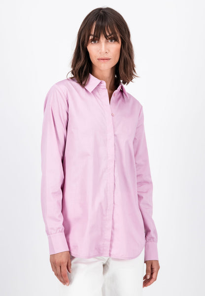 Fynch Hatton Long Sleeved Shirt - Dusty Rose