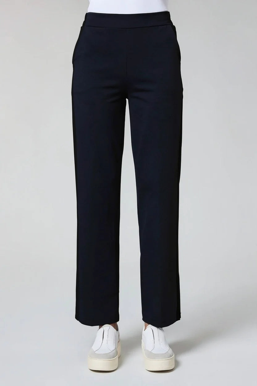 Deck Wide Leg Trousers - Black