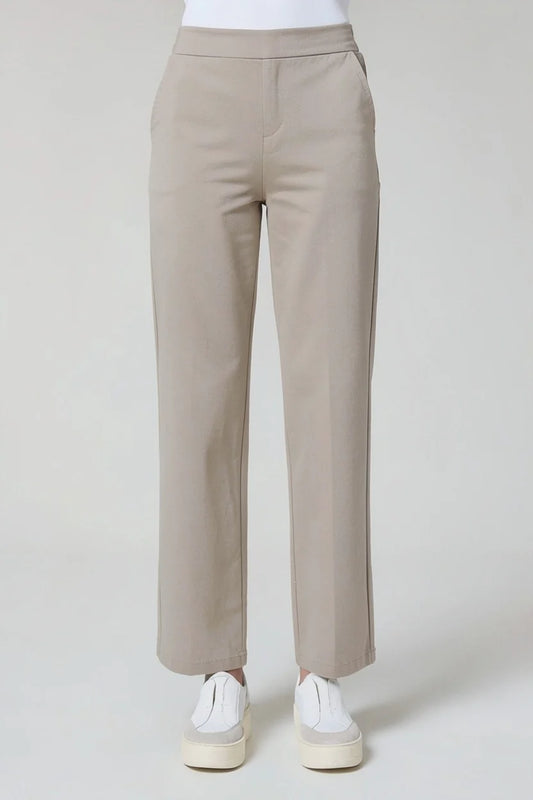 Deck Wide Leg Trousers - Taupe