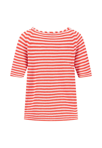 Fynch Hatton Striped Knit - Summer Red