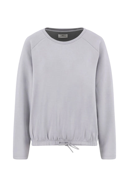Fynch Hatton Round Neck Sweatshirt - Alloy Grey