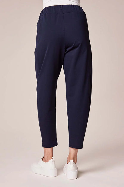 Deck Barrel Leg Trouser - Navy
