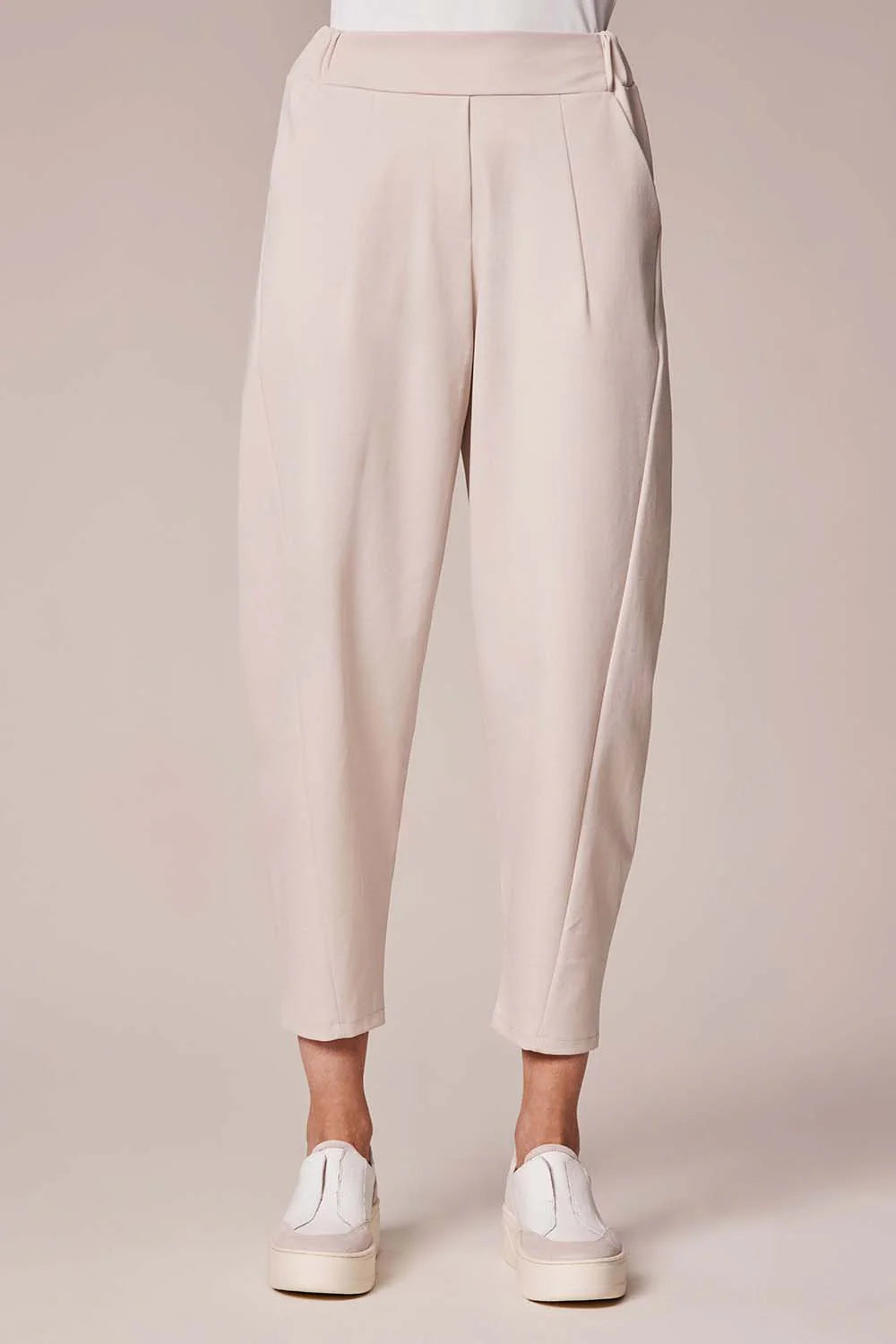 Deck Barrel Leg Trouser - Sand