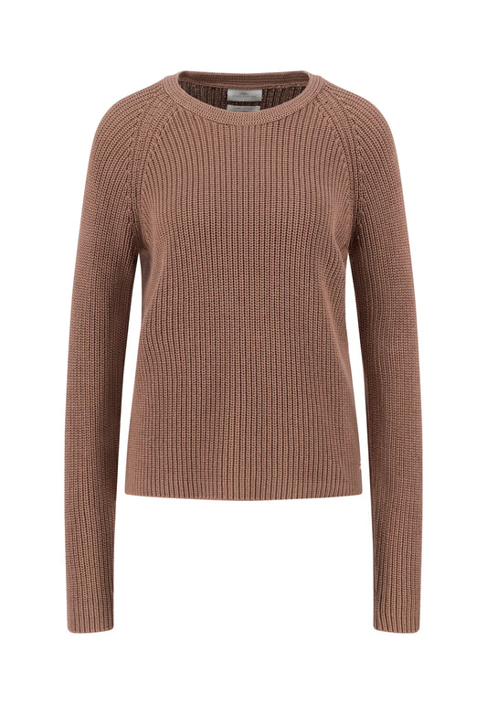 Fynch Hatton Round Neck Pullover - Cinnamon