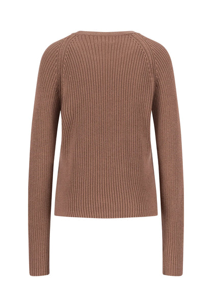 Fynch Hatton Round Neck Pullover - Cinnamon