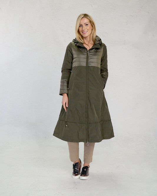 Deck Light Padding Coat - Khaki