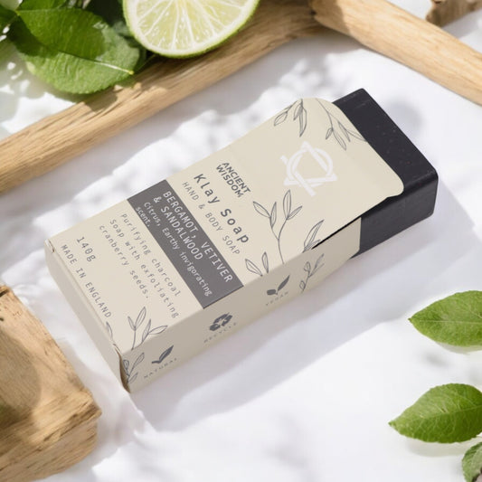 Ancient Wisdom Klay Soap - Bergamot & Sandalwood