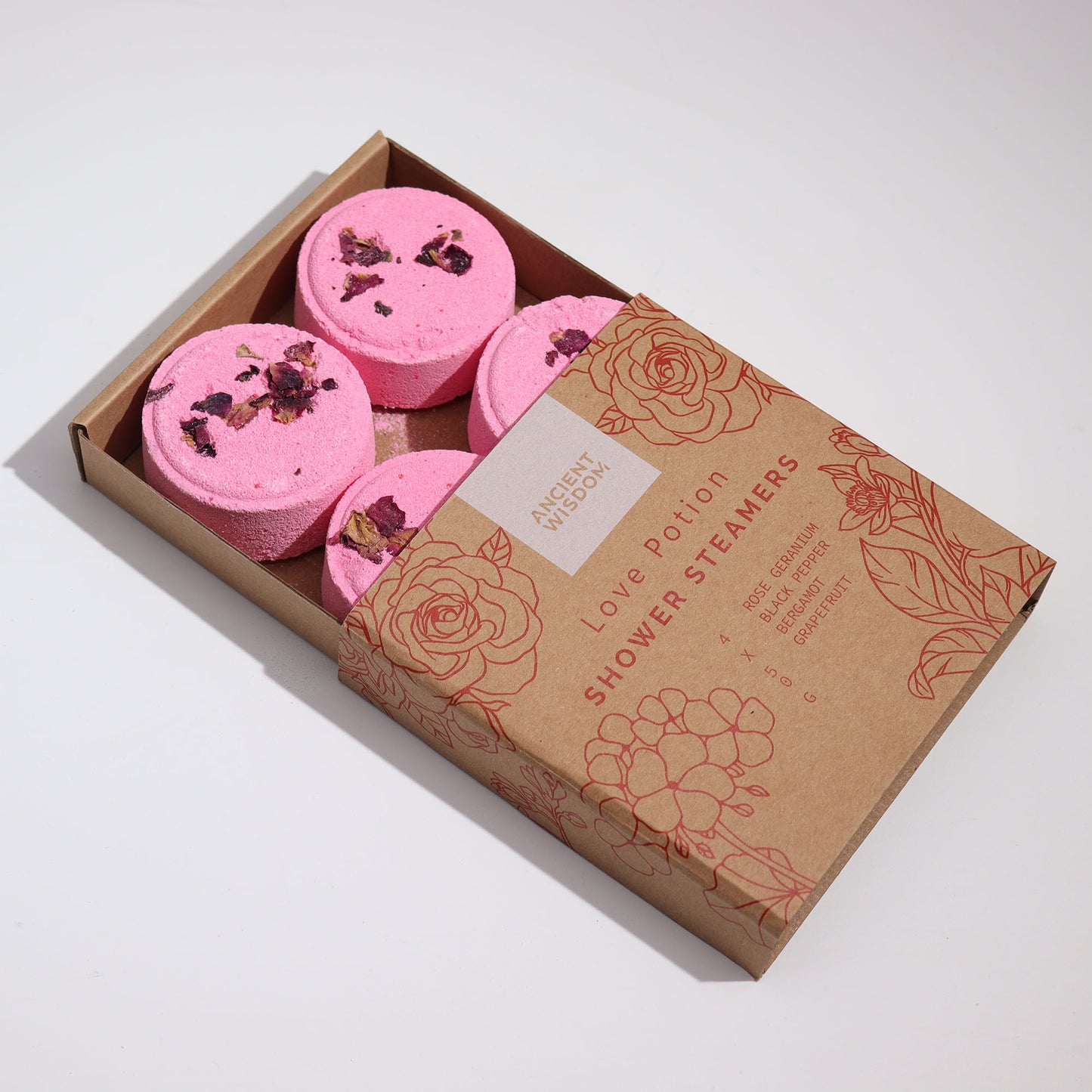 Ancient Wisdom Zen Shower Steamers - Love Potion