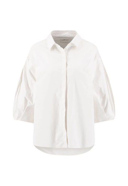 White shirt on a white background