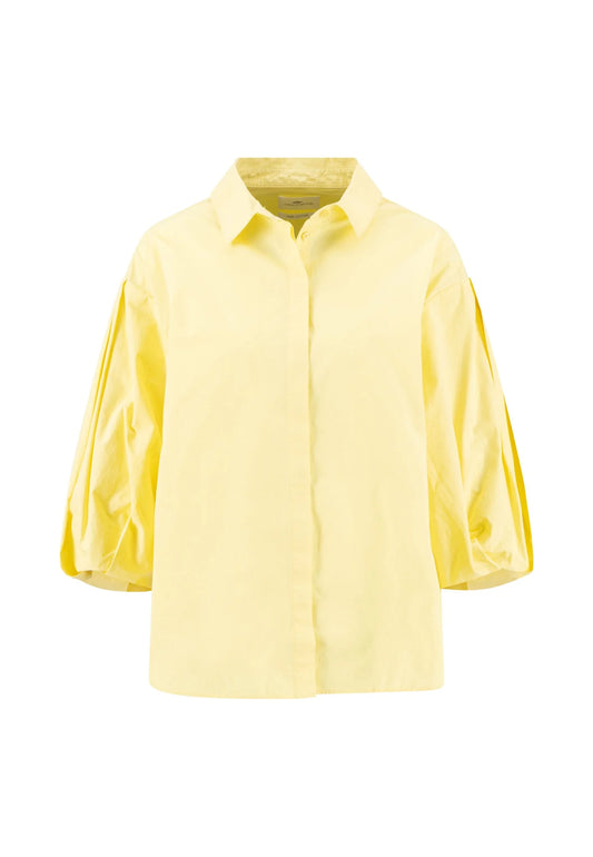 Fynch Hatton Puffy Sleeve Blouse - Sunbeam Yellow
