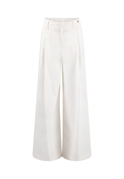 Fynch Hatton Papertouch Wide Pant - Milk