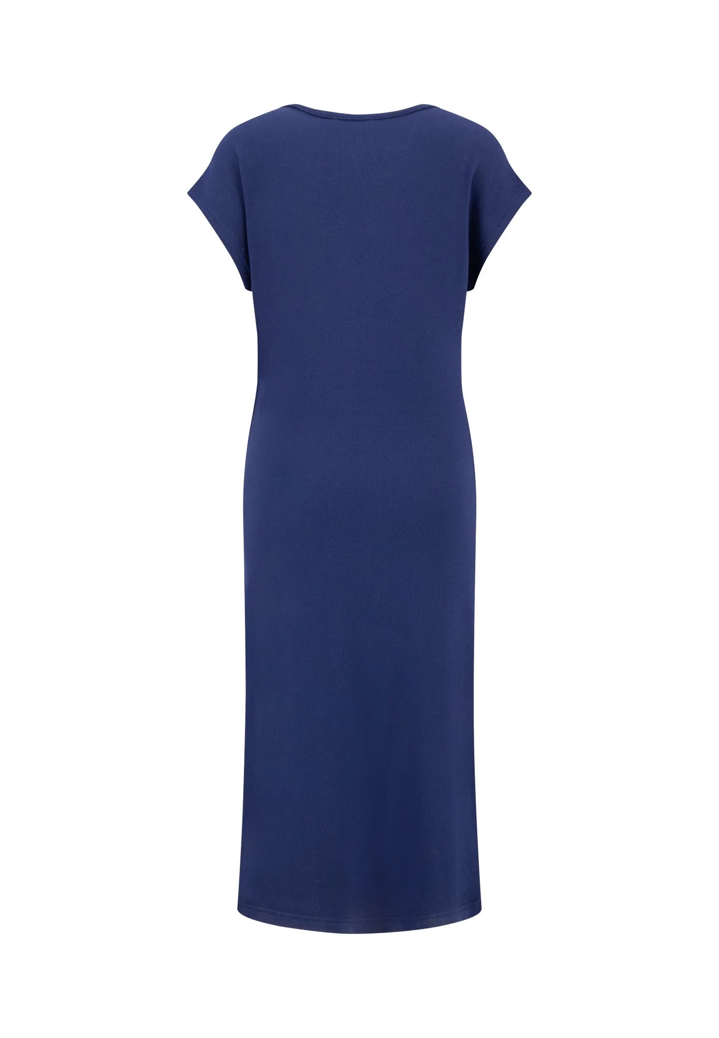 Fynch Hatton Waist Knot Detail Dress - Galaxy Blue