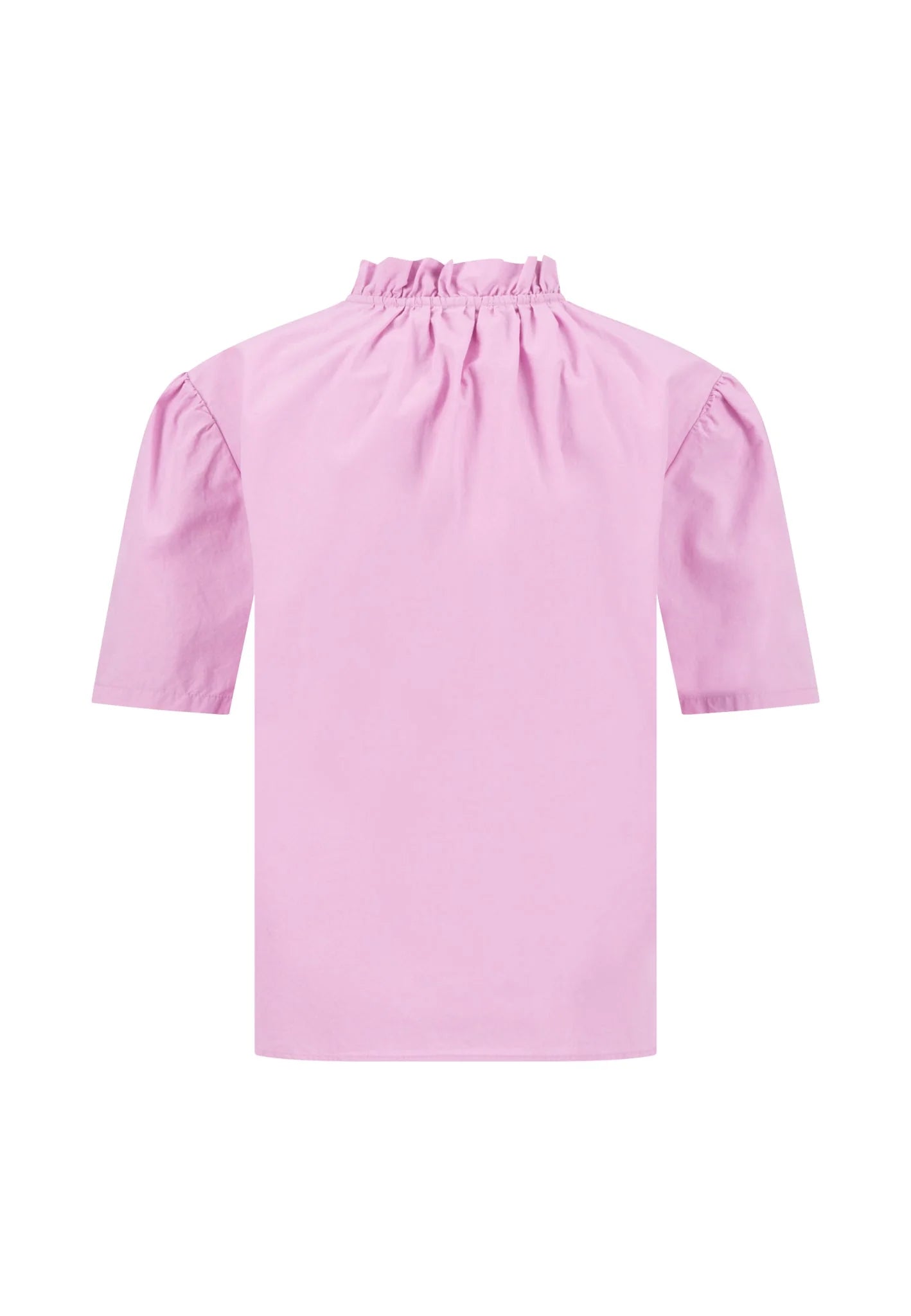 Fynch Hatton 1/2 Frills Solid Blouse - Sorbet Rose