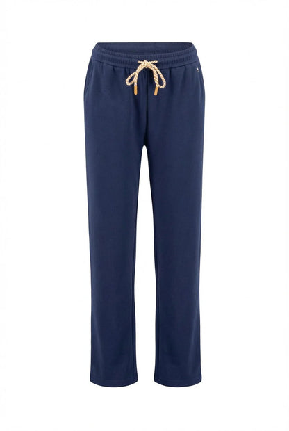 Fynch Hatton Straight Leg Pants - Galaxy Blue