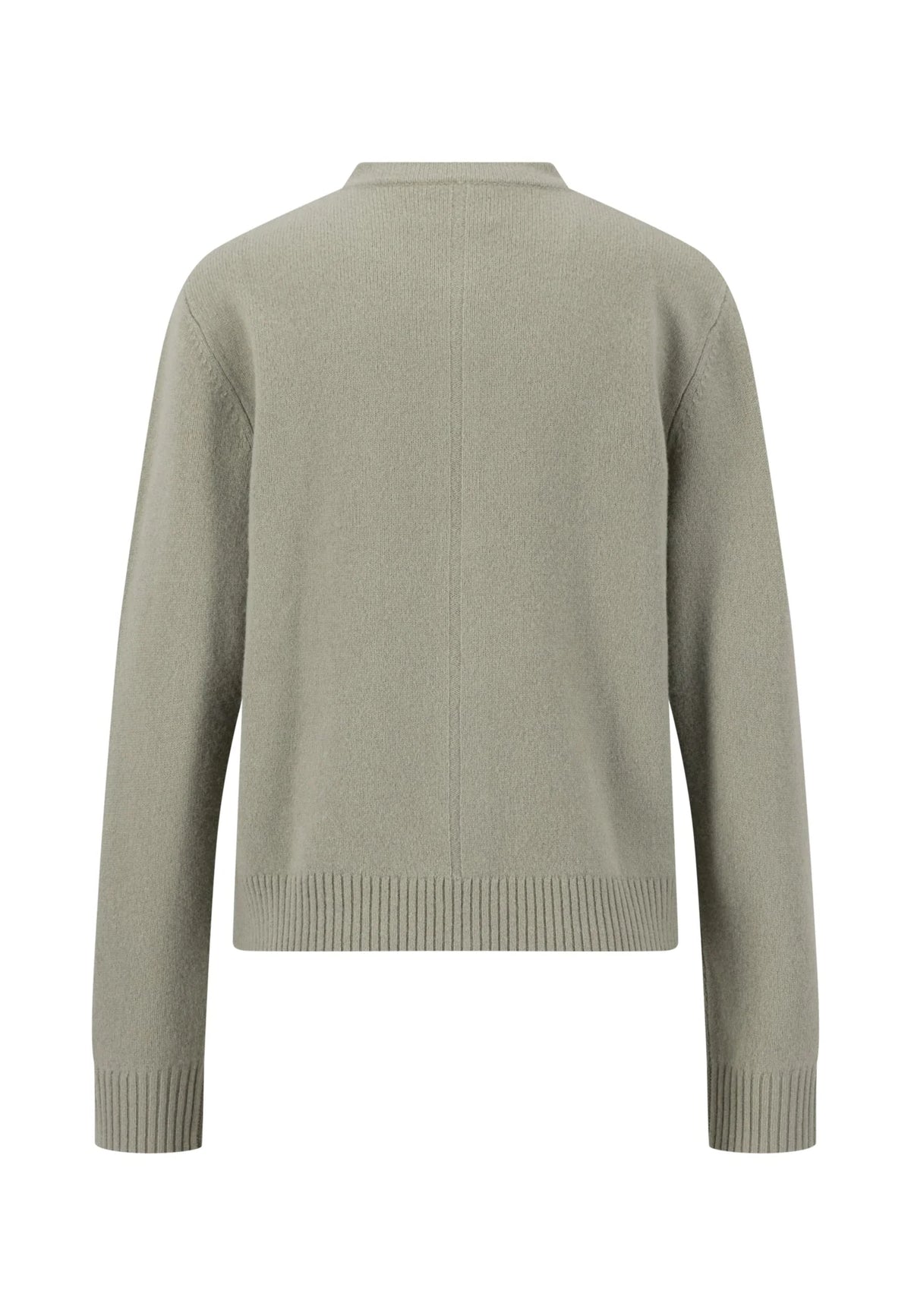 Fynch Hatton Merino Wool Cardigan - Dusty Green