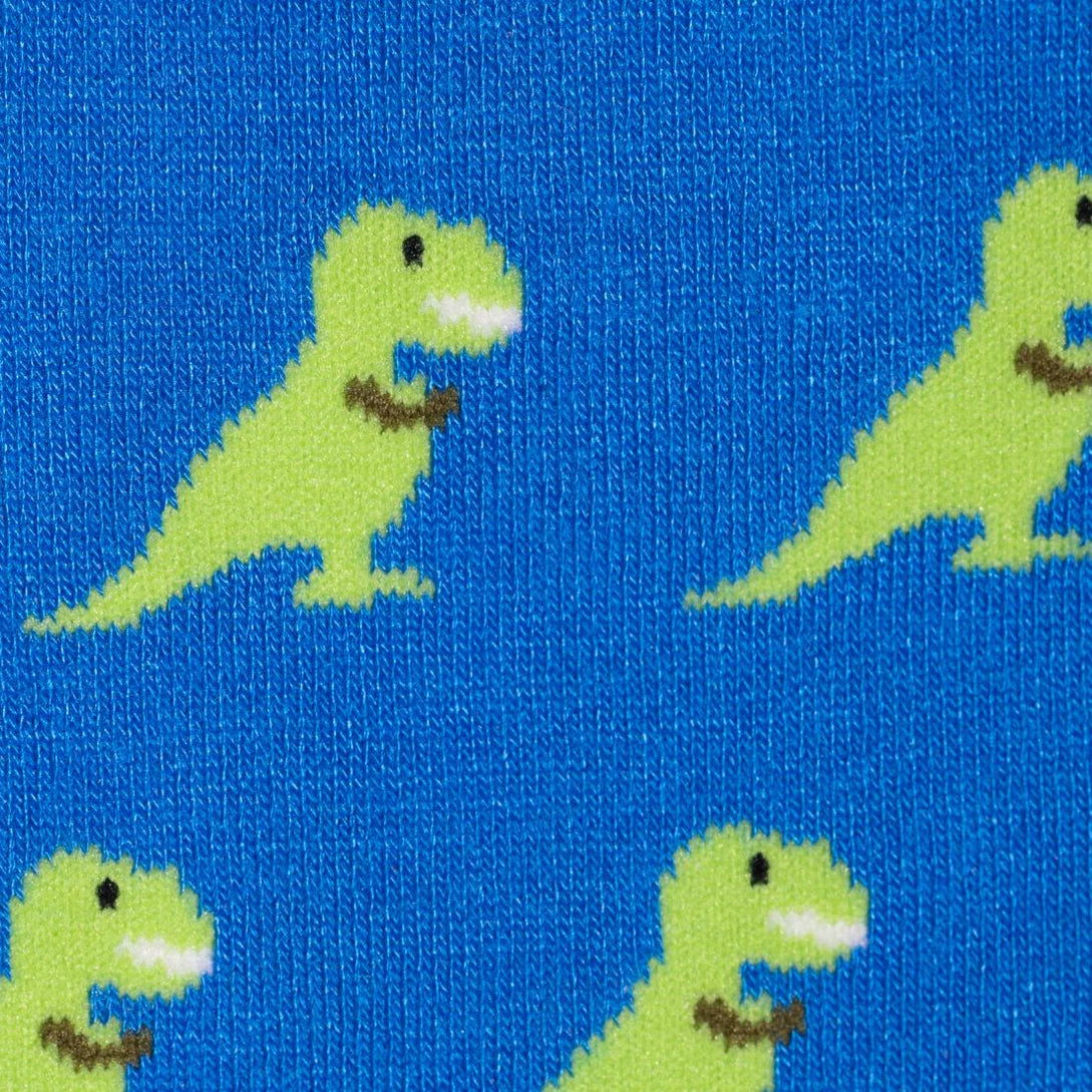 Swole Panda Bamboo Socks - Dinosaur