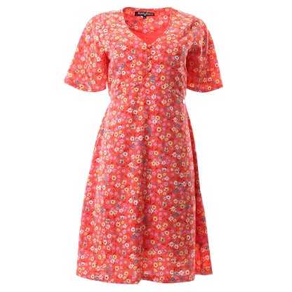 Rant & Rave Ava Floral Dress - Coral