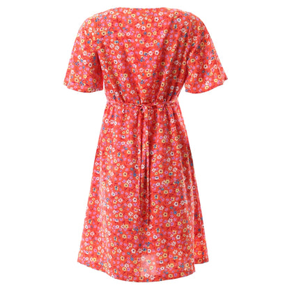 Rant & Rave Ava Floral Dress - Coral