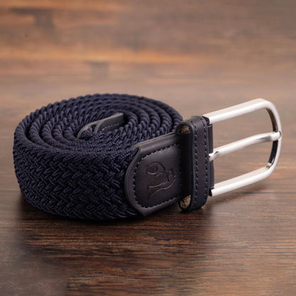 Swole Panda Woven Belt - Navy