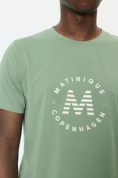 Matinique MAjeramy Logo T-Shirt- Sea spray