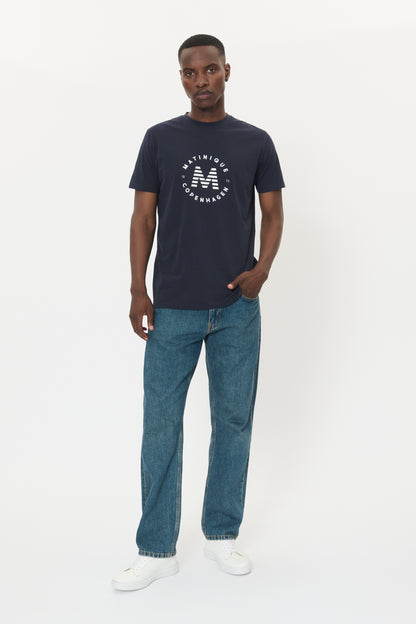 Matinique MAjeramy Logo T-Shirt- Dark Navy
