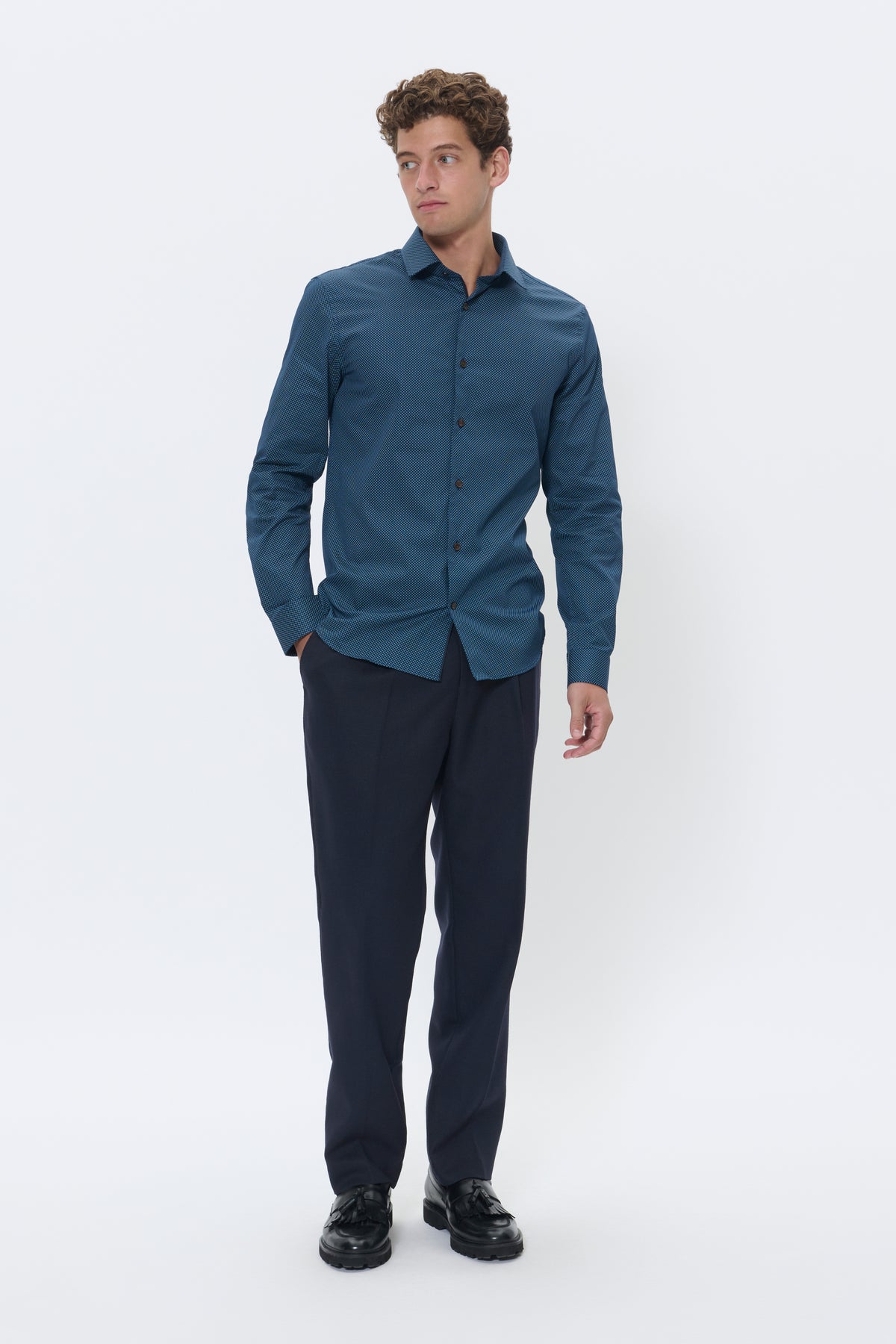 Matinique Trostol Shirt  - Dark Navy