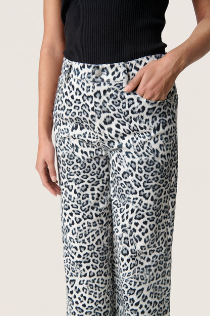 Soaked Sandja Vanesa Pant - Leopard