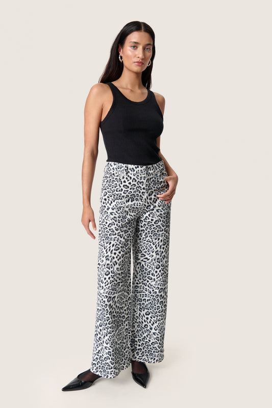 Soaked Sandja Vanesa Pant - Leopard