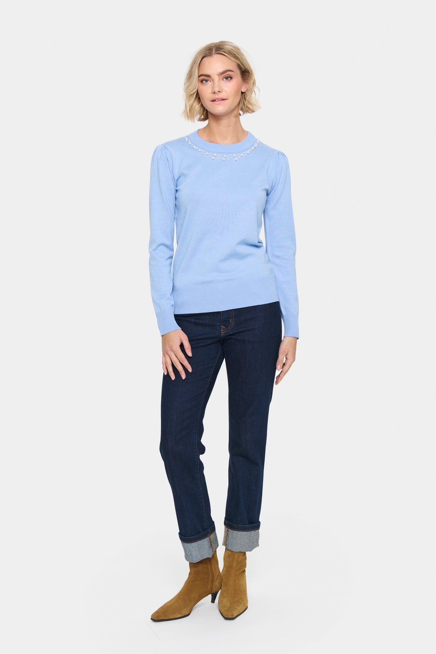 Saint Tropez Temma Knit - Blue
