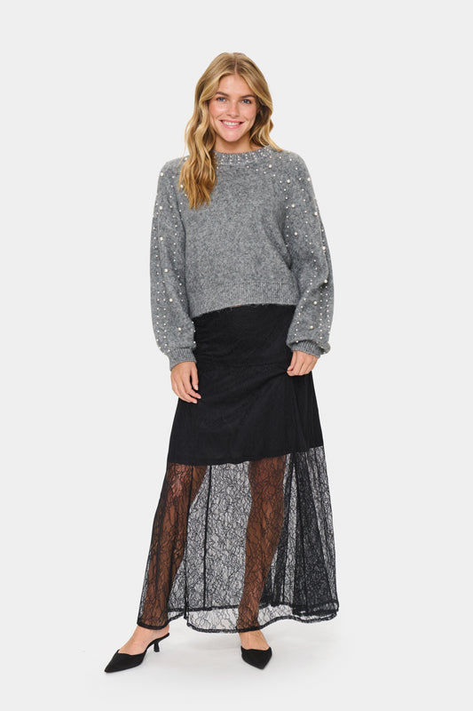 Saint Tropez Madeleine Knit - Grey