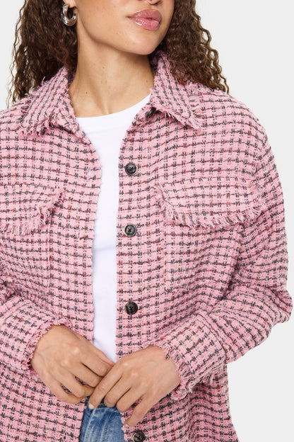 Saint Tropez Marylou Over Shirt - Pink