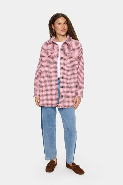 Saint Tropez Marylou Over Shirt - Pink