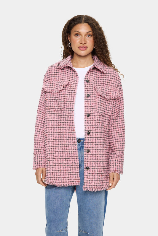 Saint Tropez Marylou Over Shirt - Pink