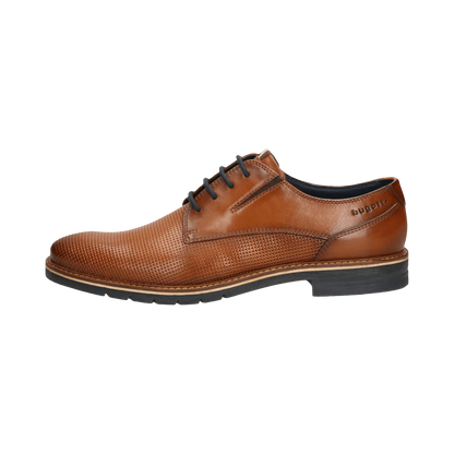 Bugatti Leather Business Shoe - Cognac
