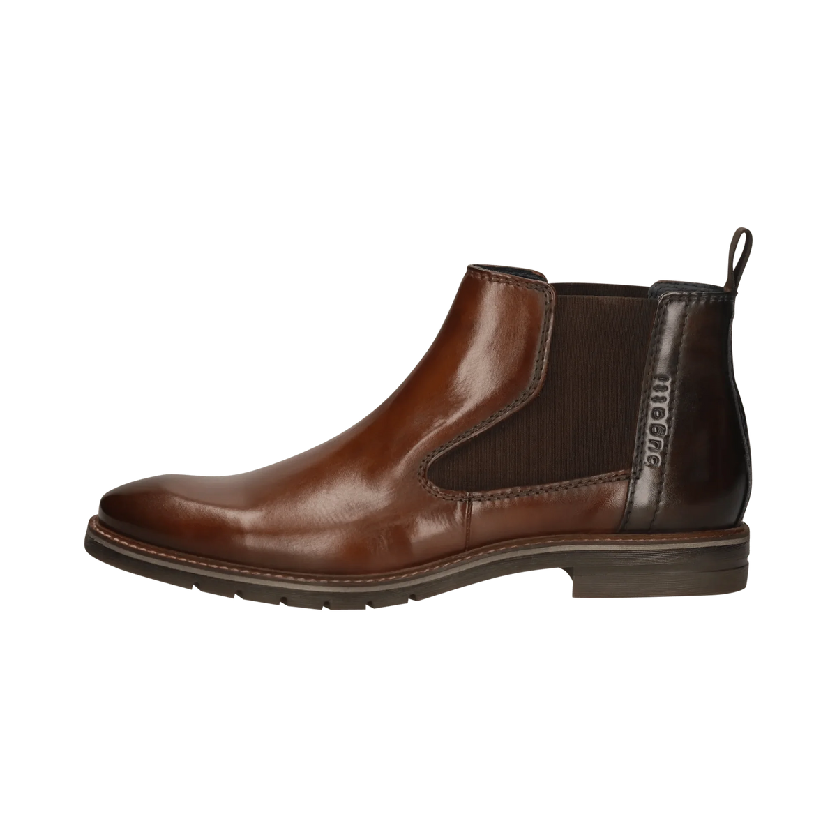 Bugatti Leather Chelsea Boot - Cognac