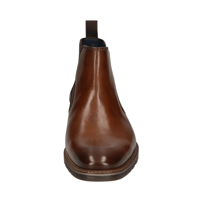 Bugatti Leather Chelsea Boot - Cognac